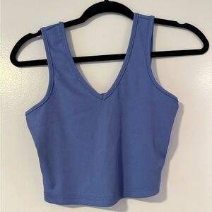 WOMENS Blue Tank Top
